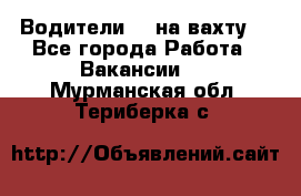 Водители BC на вахту. - Все города Работа » Вакансии   . Мурманская обл.,Териберка с.